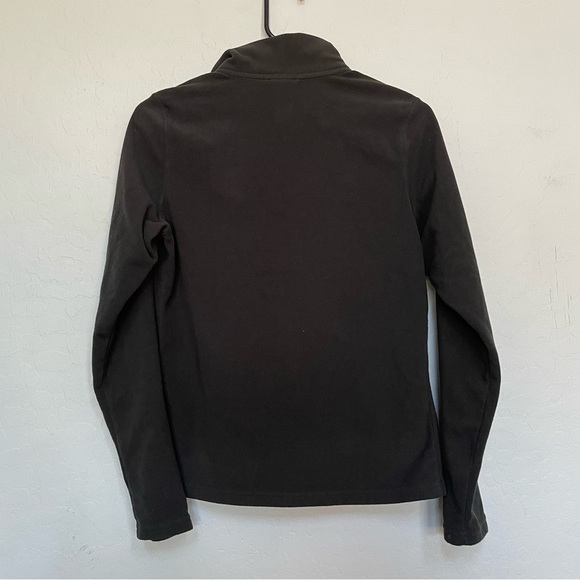 The North Face black fleece half zip size small - Picture 3 of 6